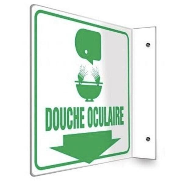 Accuform 8 in W x 8 in H, Plastic PSP759 - main